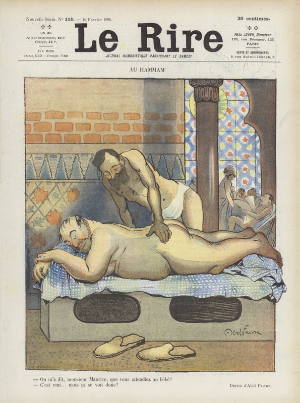 Illustrazione per Le Rire da Jules Abel Faivre