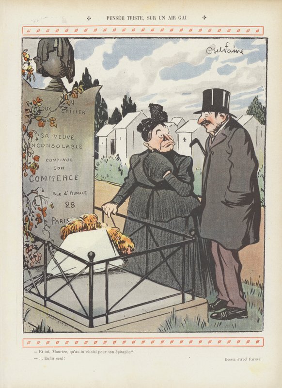 Illustrazione per Le Rire da Jules Abel Faivre