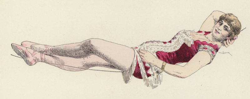 Artista del filo alto da Jules Arsene Garnier