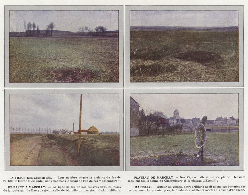La Trace des Marmites, Plateau de Marcilly, De Barcy a Marcilly, Marcilly da Jules Gervais Courtellemont