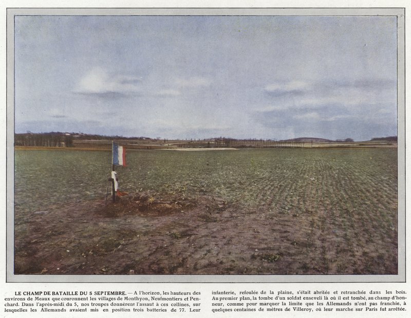 Le Champ de Bataille du 5 Septembre da Jules Gervais Courtellemont