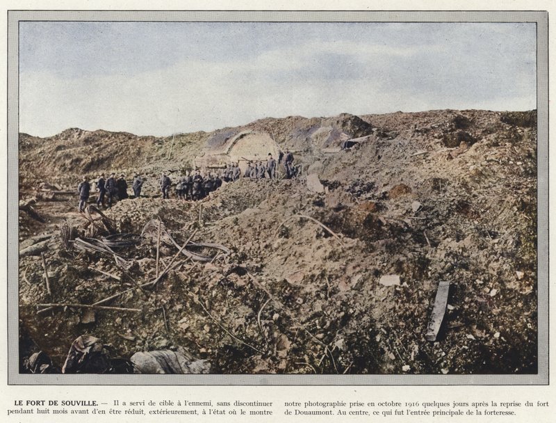 Le Fort de Souville da Jules Gervais Courtellemont
