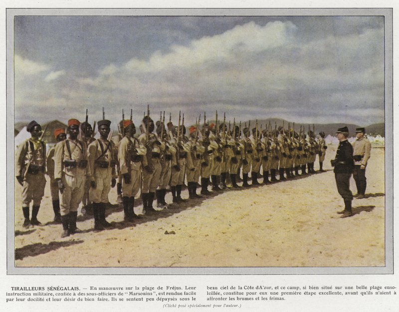 Tirailleurs senegalesi da Jules Gervais Courtellemont
