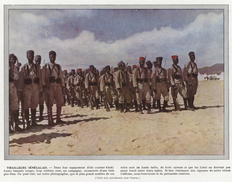 Tirailleurs senegalesi da Jules Gervais Courtellemont