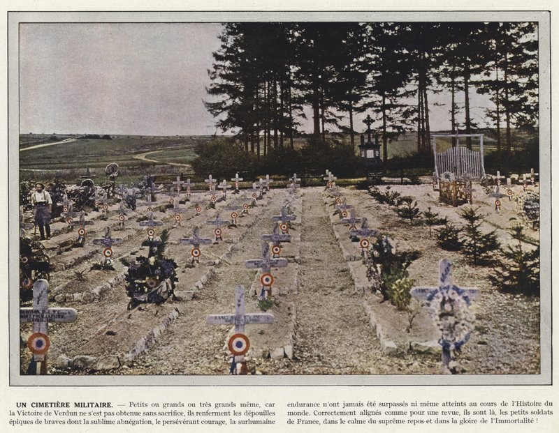 Un Cimitero Militare da Jules Gervais Courtellemont