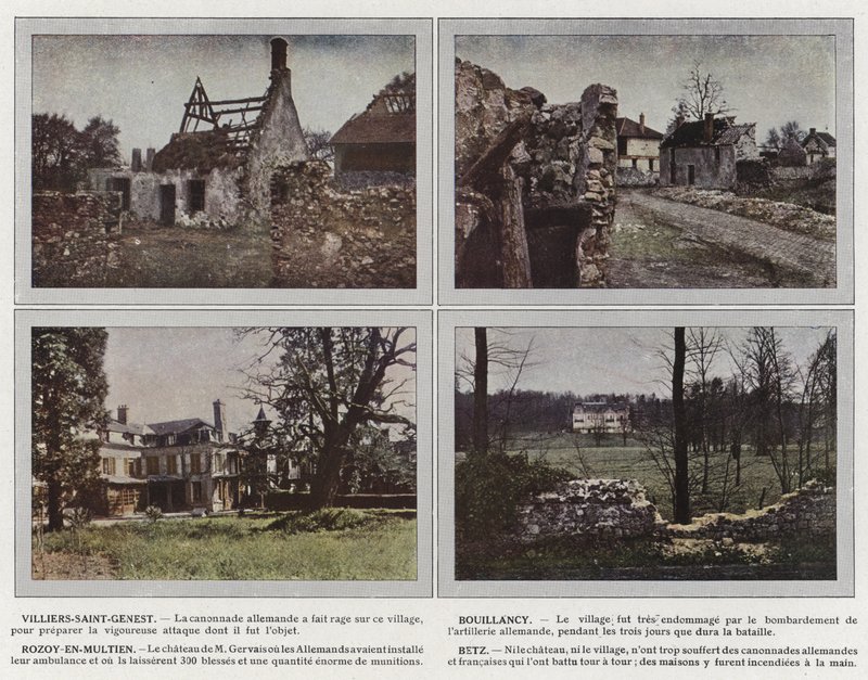 Villiers-Saint-Genest, Bouillancy, Rozoy-en-Multien, Betz da Jules Gervais Courtellemont