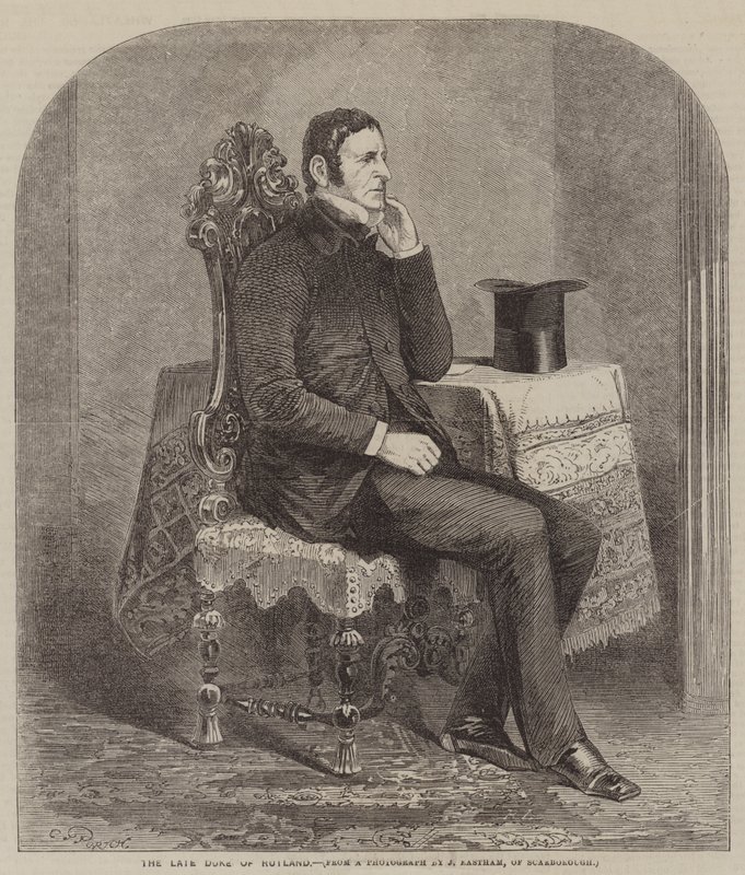 Il defunto duca di Rutland da Julian Portch