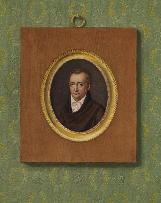 Ritratto di Johann Wolfgang Goethe da Karl Josef Raabe