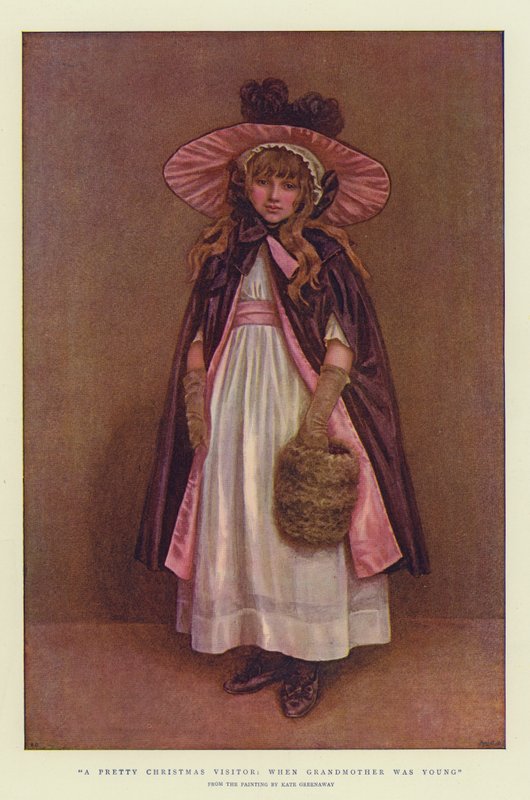 Una Bella Visitatrice di Natale, Quando la Nonna era Giovane da Kate Greenaway