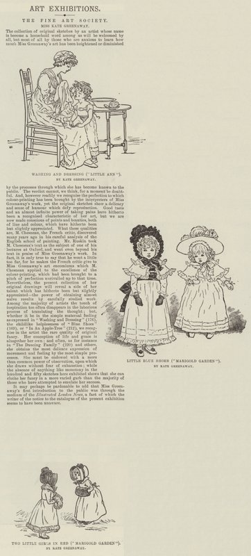 Illustrazioni di Kate Greenaway da Kate Greenaway