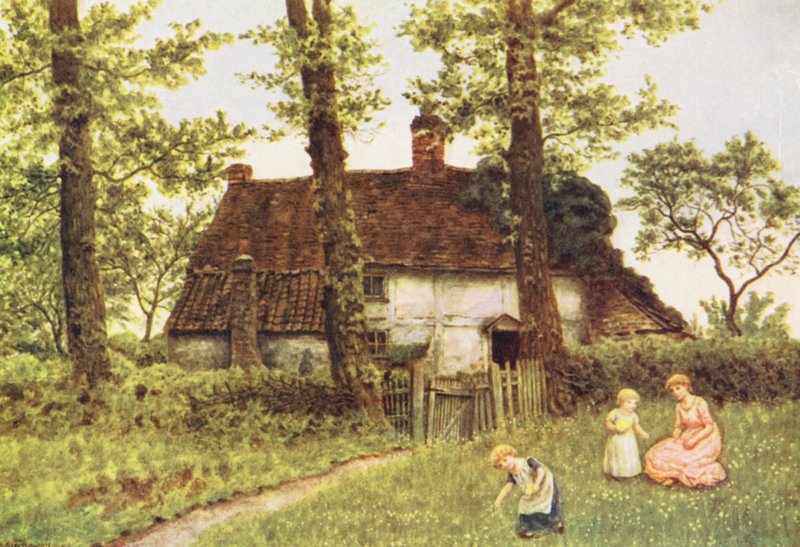 Un cottage nel Surrey da Kate (after) Greenaway