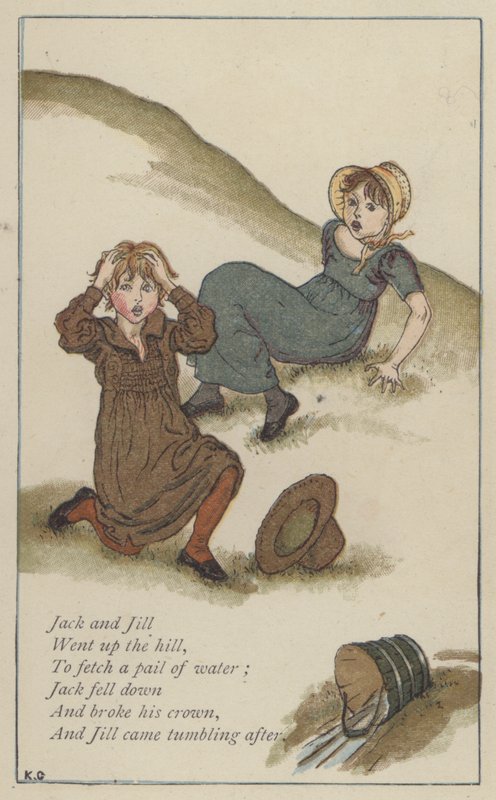 Jack e Jill da Kate (after) Greenaway