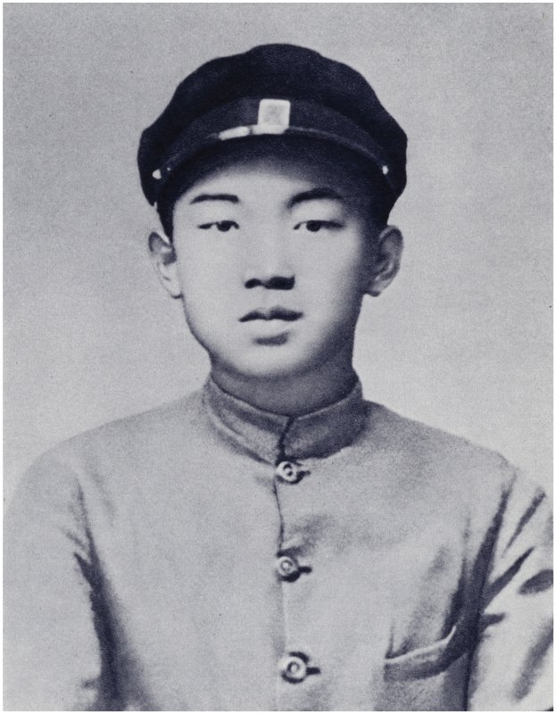 Compagno Kim Il-sung nei suoi anni scolastici da Korean Photographer