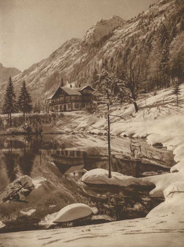 Der Christlessee bei Oberstdorf da Kurt Hielscher