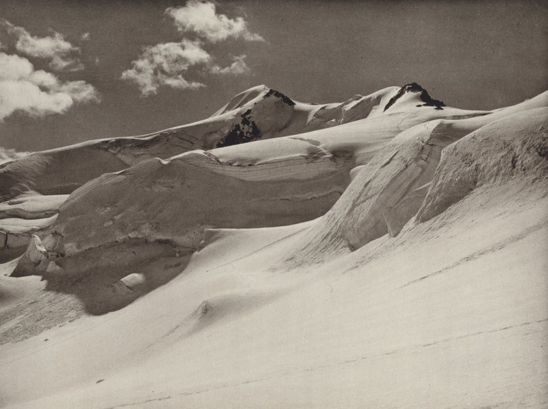 Wildspitze da ovest da Kurt Hielscher
