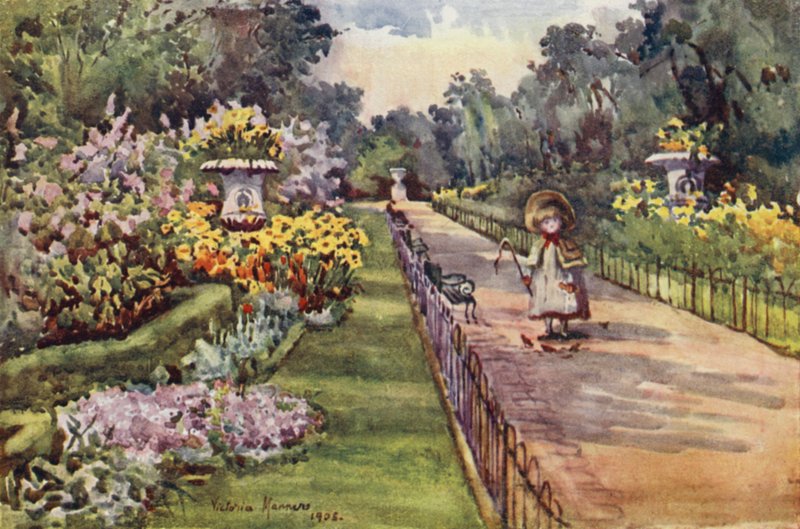 Primavera nel Parco di Regent da Lady Victoria Marjorie Harriet Manners