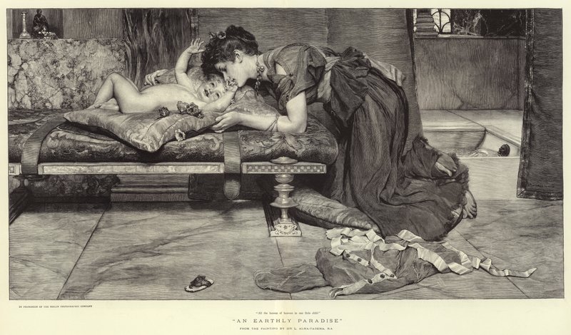 Un paradiso terrestre da Lawrence Alma Tadema