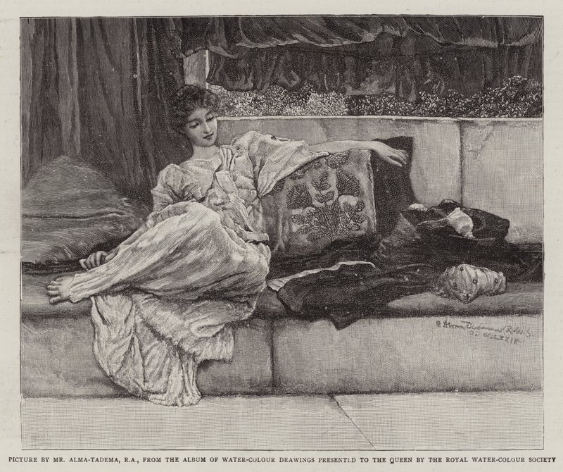 Il giubileo di Sua Maestà la Regina da Lawrence Alma Tadema
