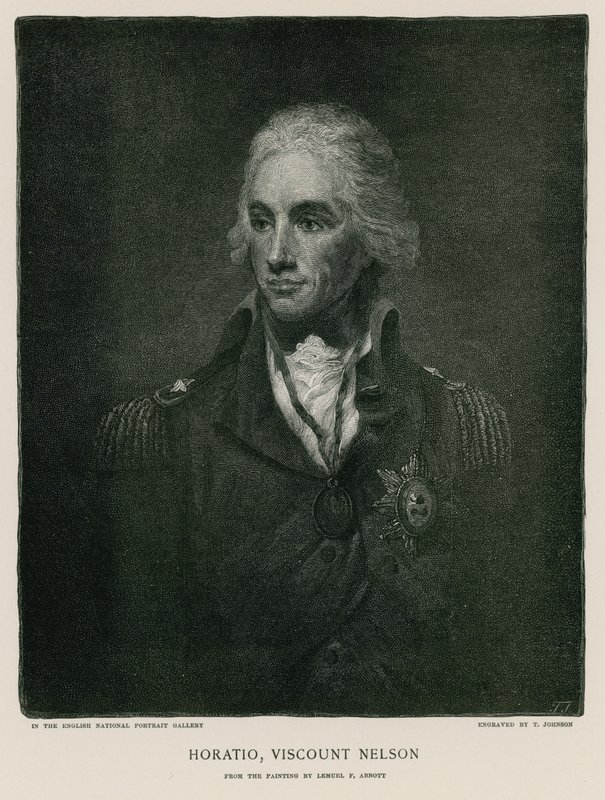 Horatio, Visconte Nelson da Lemuel Francis Abbott