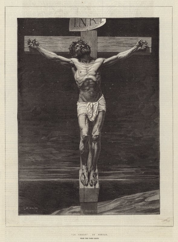 Il Cristo, dal Salon di Parigi da Leon Joseph Florentin Bonnat