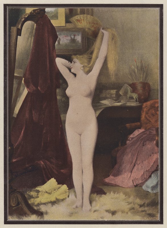 Il modello da Leon Auguste Cesar Hodebert