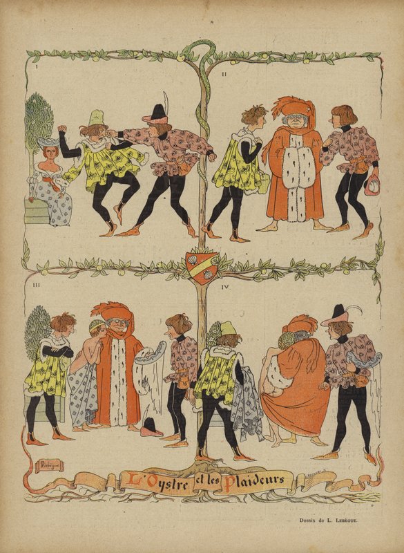 Illustrazione per Le Rire da Leon Lebegue