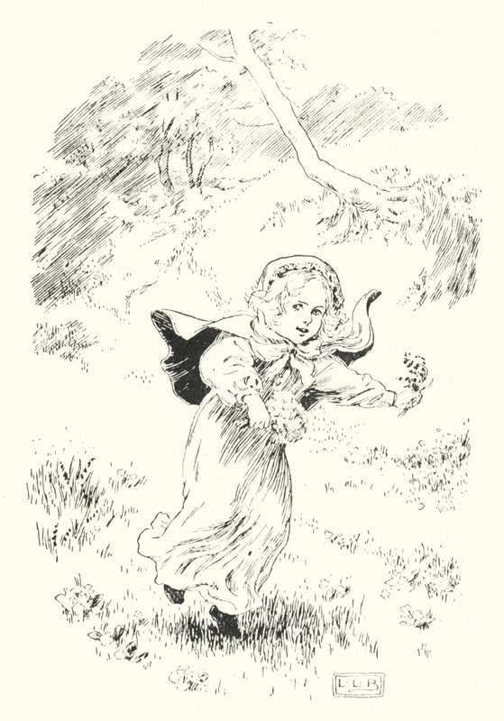 Eccomi, piccola Joan saltellante da Leonard Leslie Brooke