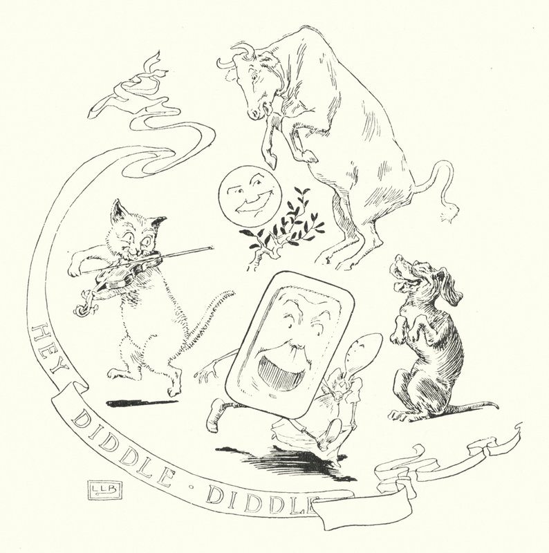 Ehi! diddle, diddle, il gatto e il violino da Leonard Leslie Brooke