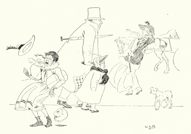 Se starnutisci di lunedì, starnutisci pericolo (incisione) da Leonard Leslie Brooke
