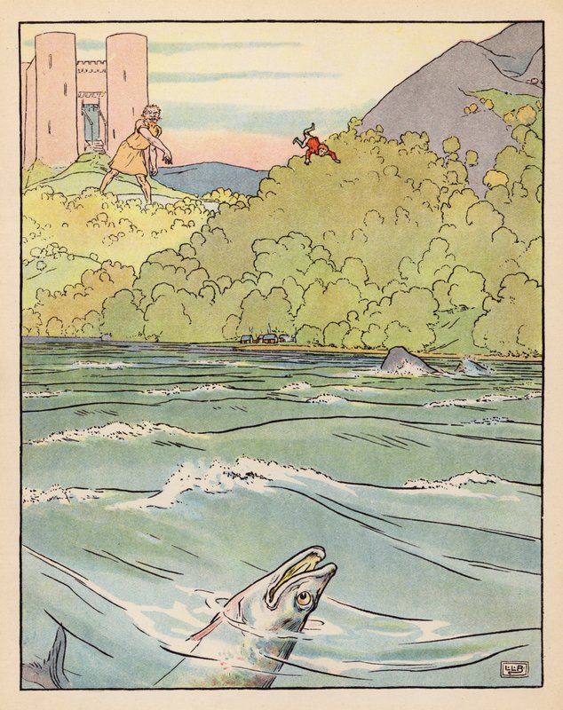 Illustrazione per Pollicino da Leonard Leslie Brooke