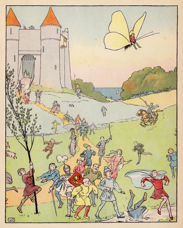 Illustrazione per Pollicino da Leonard Leslie Brooke