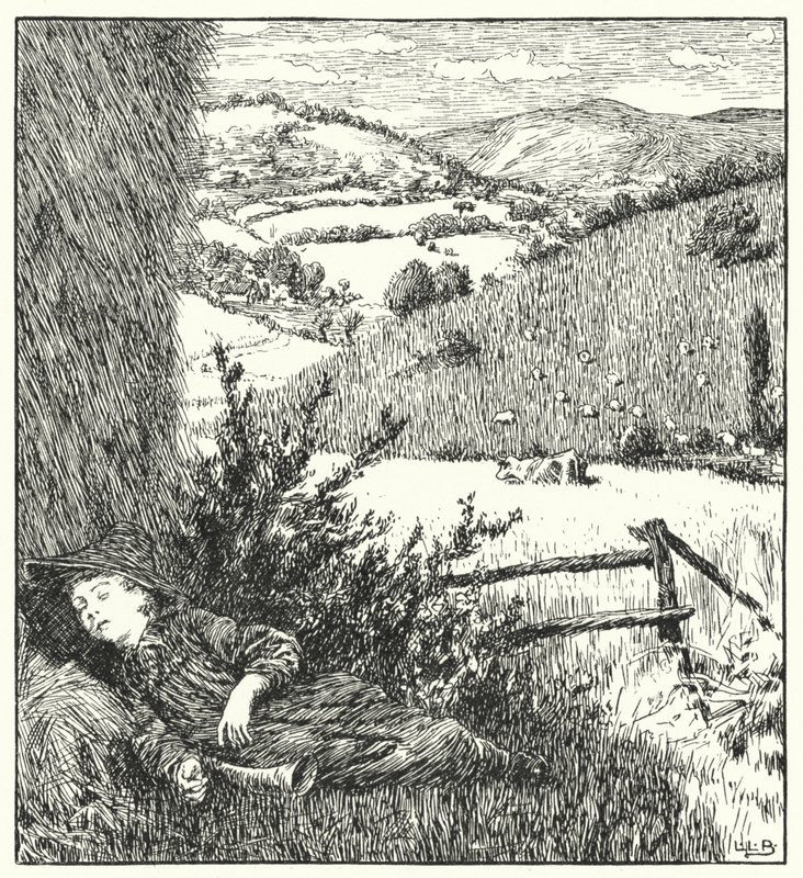 Piccolo ragazzo blu, vieni, suona il tuo corno da Leonard Leslie Brooke