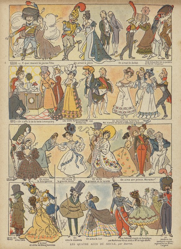 Illustrazione per Le Rire da Leonce Burret