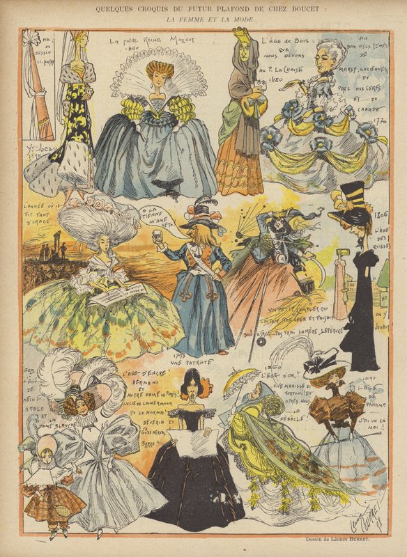 Illustrazione per Le Rire da Leonce Burret