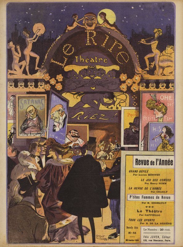 Illustrazione per Le Rire da Leonce Burret