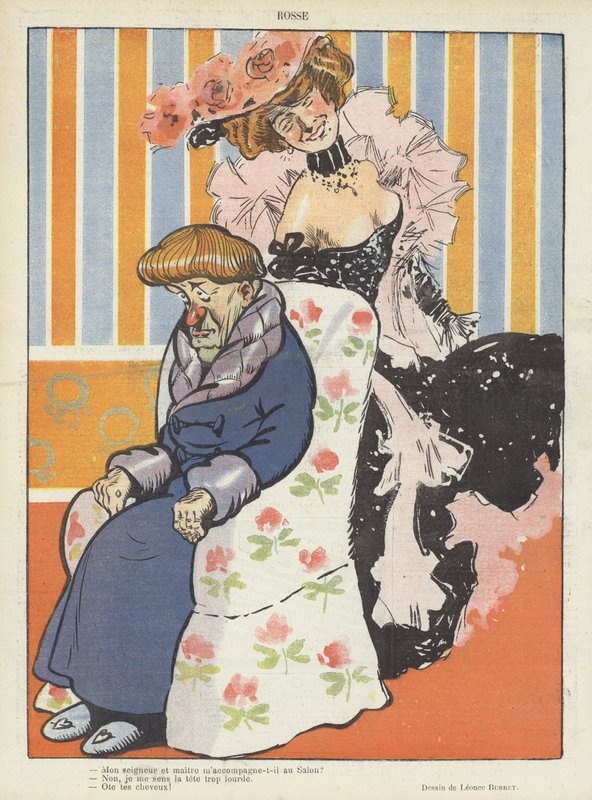 Illustrazione per Le Rire da Leonce Burret