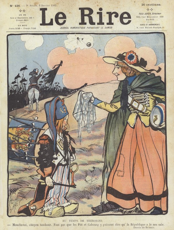 Illustrazione per Le Rire da Leonce Burret