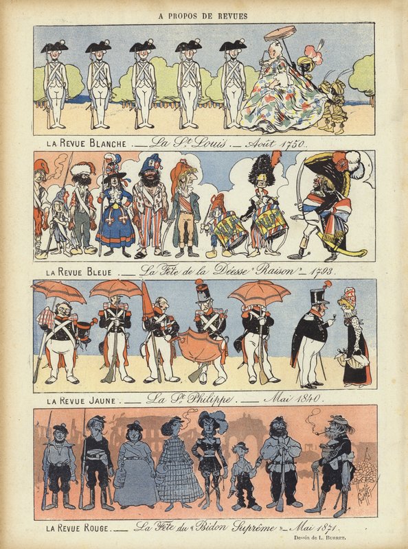 Illustrazione per Le Rire da Leonce Burret