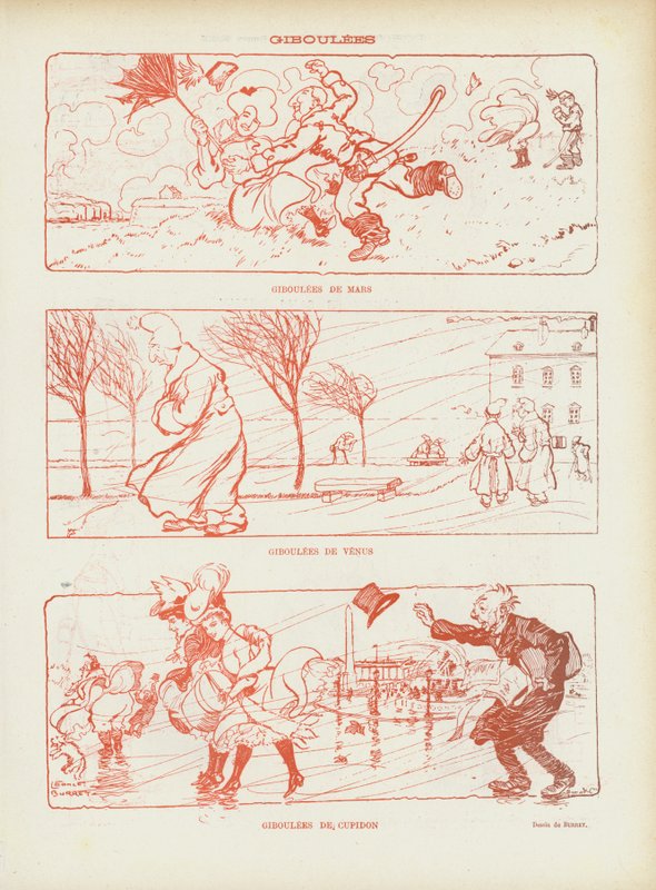 Illustrazione per Le Rire da Leonce Burret