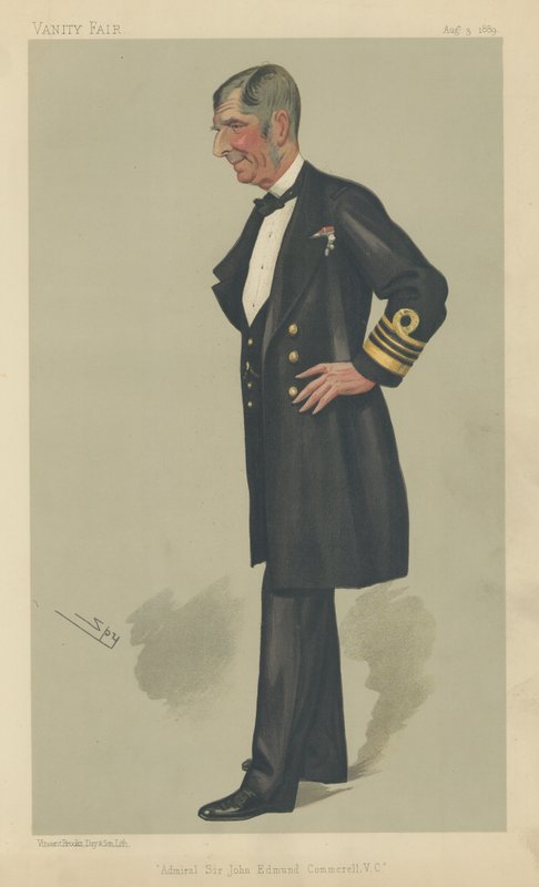 Ammiraglio Sir John Edmund Commerell VC da Leslie Matthew Ward