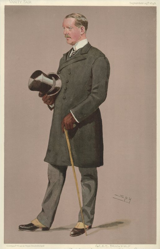 Colonnello Arthur Montagu Brookfield da Leslie Matthew Ward