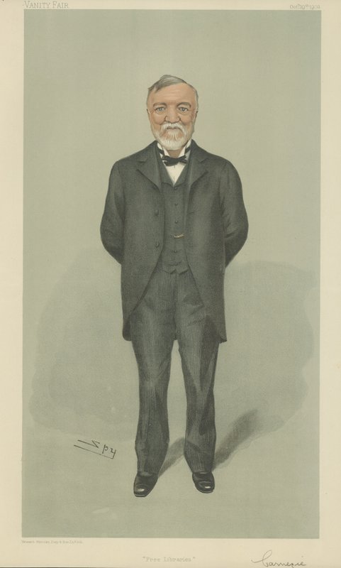 Mr Andrew Carnegie da Leslie Matthew Ward
