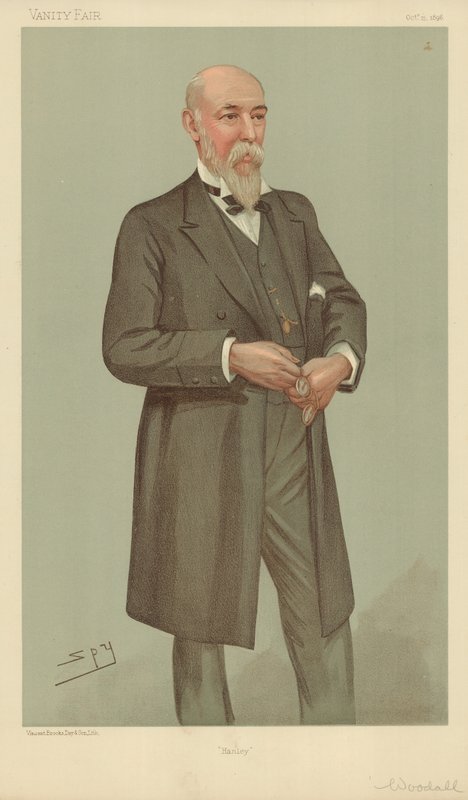Mr William Woodall, Hanley, 15 ottobre 1896, caricatura di Vanity Fair da Leslie Matthew Ward