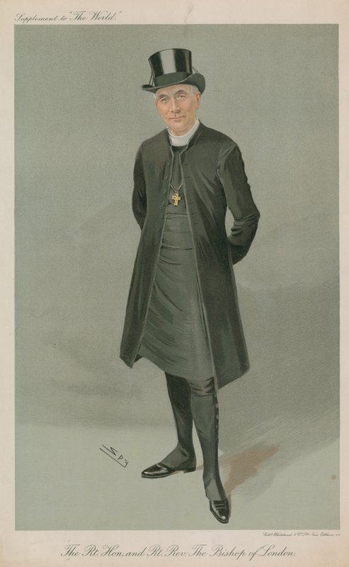 Ritratto del Vescovo di Londra da Leslie Matthew Ward