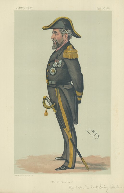 Retroammiraglio Sir Anthony Hiley-Hoskins da Leslie Matthew Ward