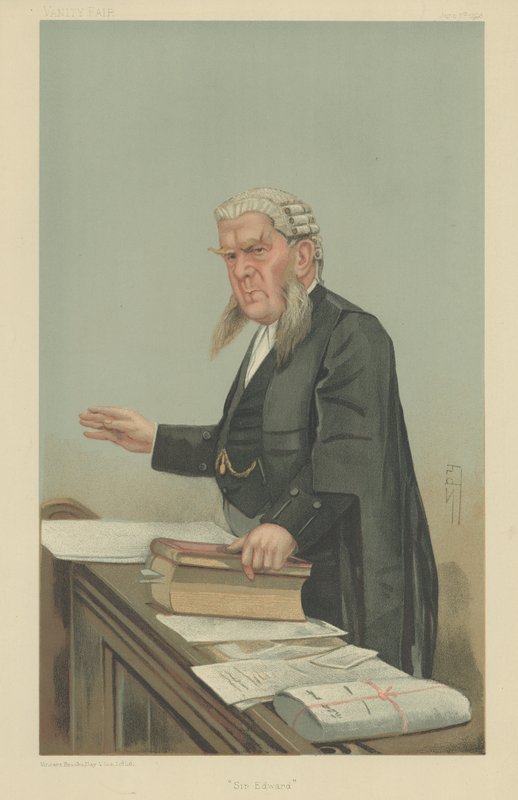 Sir Edward George Clarke da Leslie Matthew Ward