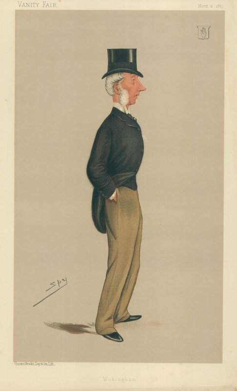 Sir George Russell, Wokingham, 2 marzo 1889, caricatura di Vanity Fair da Leslie Matthew Ward