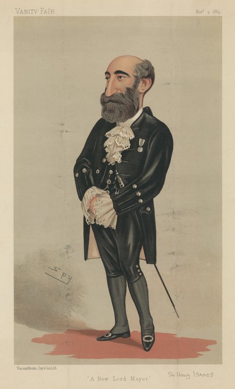 Sir Henry Aaron Isaacs da Leslie Matthew Ward