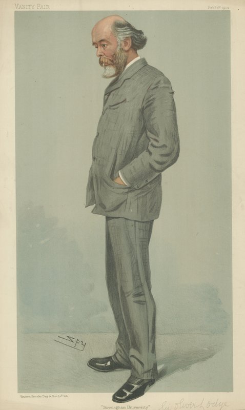 Sir Oliver Joseph Lodge da Leslie Matthew Ward