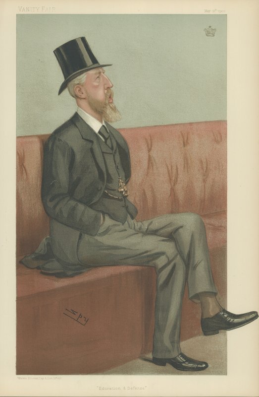 Il duca di Devonshire da Leslie Matthew Ward